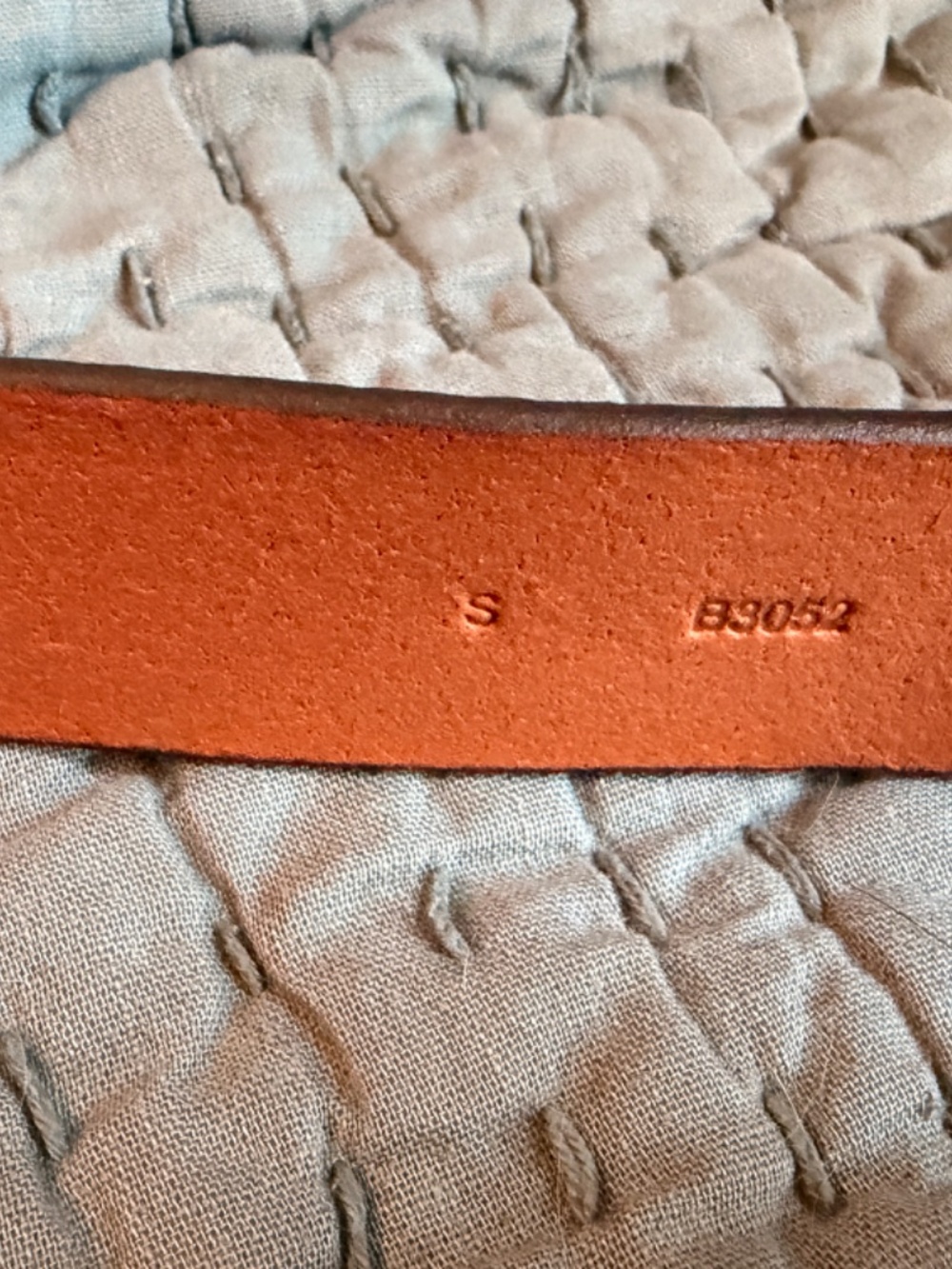 NWT Madewell Perfect Leather Belt Brown Size Small - Picture 4 of 6